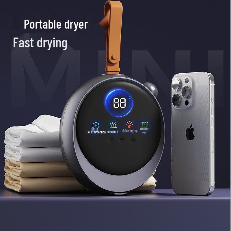 Mini Fast-Drying Household Clothes Dryer with Sterilization & Odor Removal