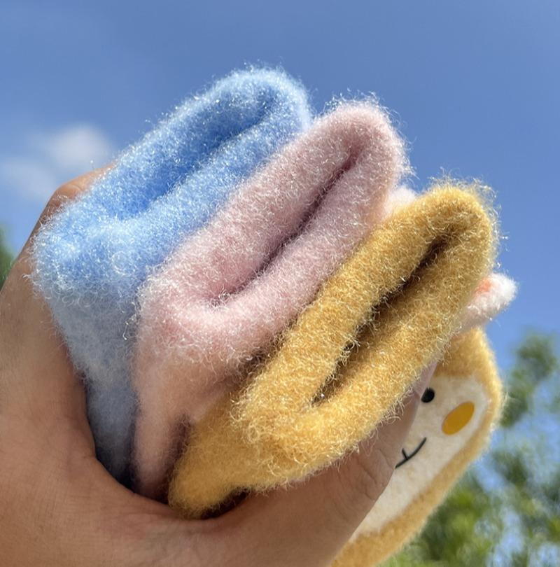 1 Paar warme Cartoon-Kinderhandschuhe für Jungen und Mädchen, süße Tierhasen-Halbfingerhandschuhe, süße Herbst- und Winter-Warmhandschuhe für draußen