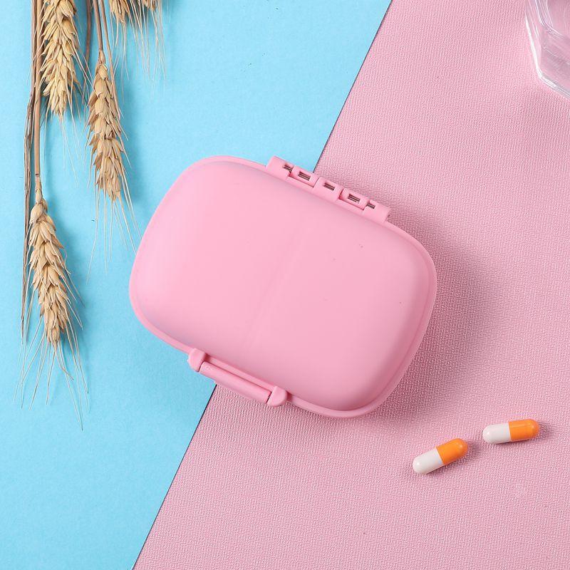 Mini Portable 8 Grids Pill Box Weekly Medicine Pill's Box Pill Case Drug Dispense  Travel Medicine Organizer Storage Container