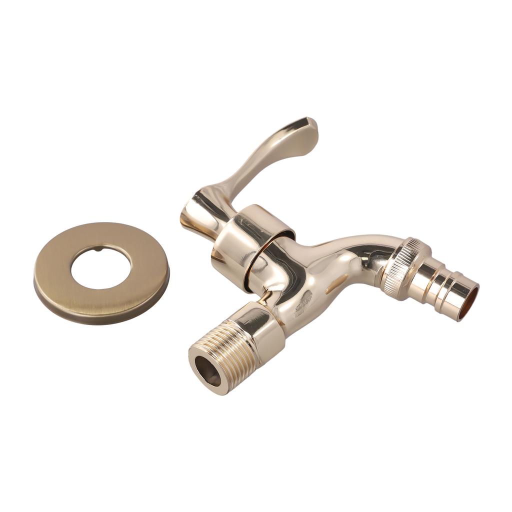 Anituqe Washing Machine Faucet Crane Decorative Outdoor Faucet Vintage Garden Sink Faucet Wall Single Cold Mop Sink Faucet