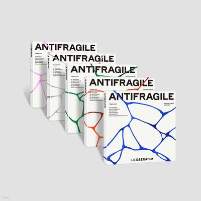 LE SSERAFIM - 2nd Mini Album ‘ANTIFRAGILE’ [COMPACT Ver.] [1 Out of 5 Versions Randomly Sent]