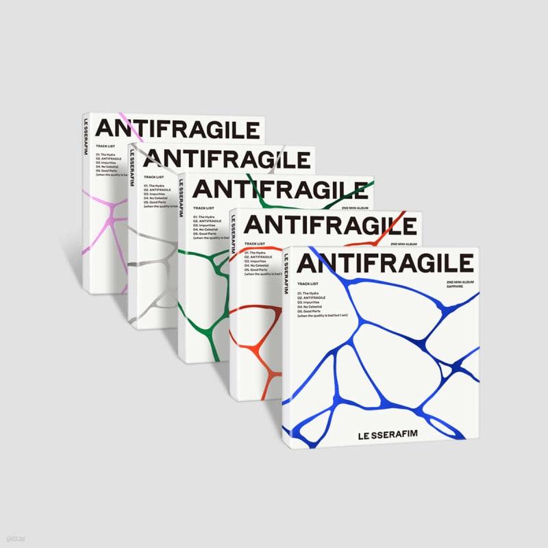 

LE SSERAFIM - 2nd Mini Album ‘ANTIFRAGILE’ [COMPACT ver.][SET]