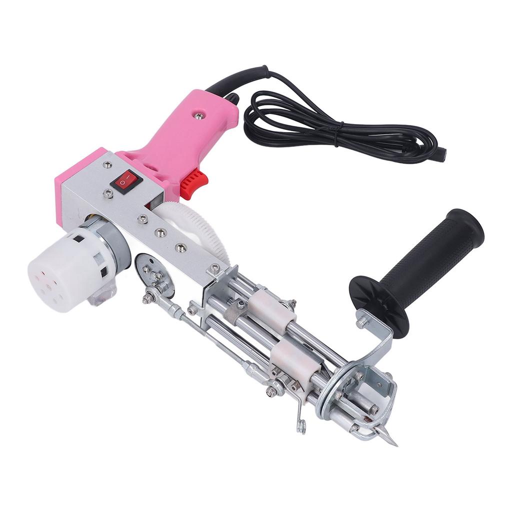 Pistola Tufting Rosa Pelo Corto Pistola Elettrica per Tessitura Tappeti Tappeto Ago Elettrico Pistola Elettrica Pistola Tufting