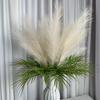 Style Nordic Reed Simulation Flowers Scandinavian Style For Interior Decor Wall