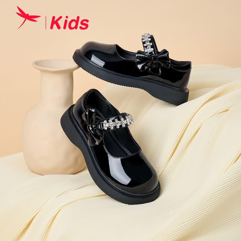 Red Dragonfly Girls Mary Jane Princess Shoes 33