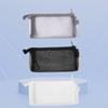 New Transparent Mesh Makeup Bag Grey/Black/White Portable Women Cosmetic Storage Pouch Multifunction Lipstick Organizer Bags