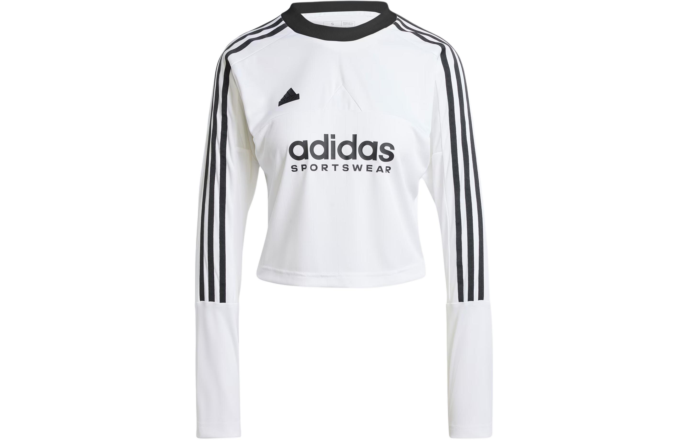 

Adidas Raglan Sleeve T Shirt Women s White IP1697 L
