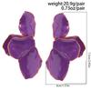 Ingemark Bohemian Colorful Oil Drip Metal Stud Earrings Women Bridal Trendy Elegant Petal Flower Piercing Earrings Y2K Jewelry