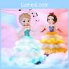 Elsa Princess Electric Light Music Dancing Robot Toy Girls  Interaction Parental