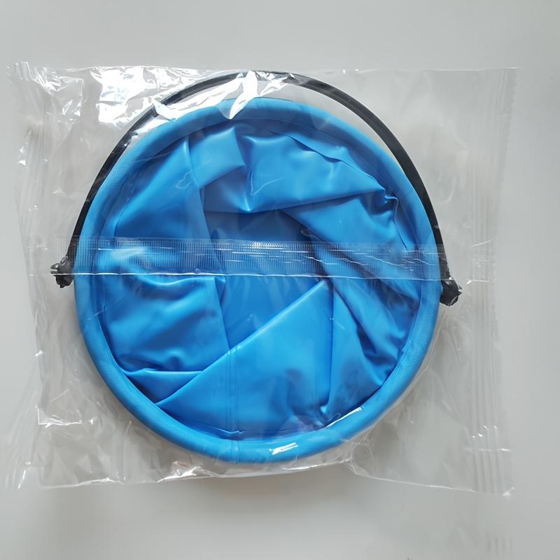 Single-pack Mini PVC Folding Bucket, Durable and Portable, Suitable for Beach, Camping, Picnics, Fishing, Painting—a Must-have for Garden Parties