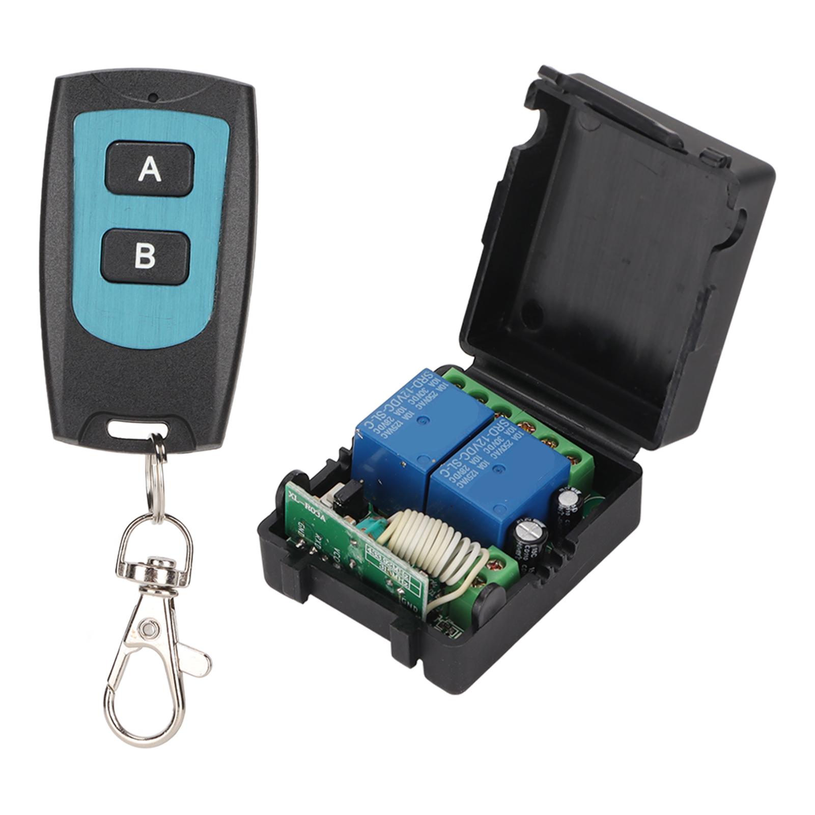 

Релейный переключатель с дистанционным управлением 12 В 1 канал 10 А 433 МГц Реле с дистанционным управлением с 3 режимами работы