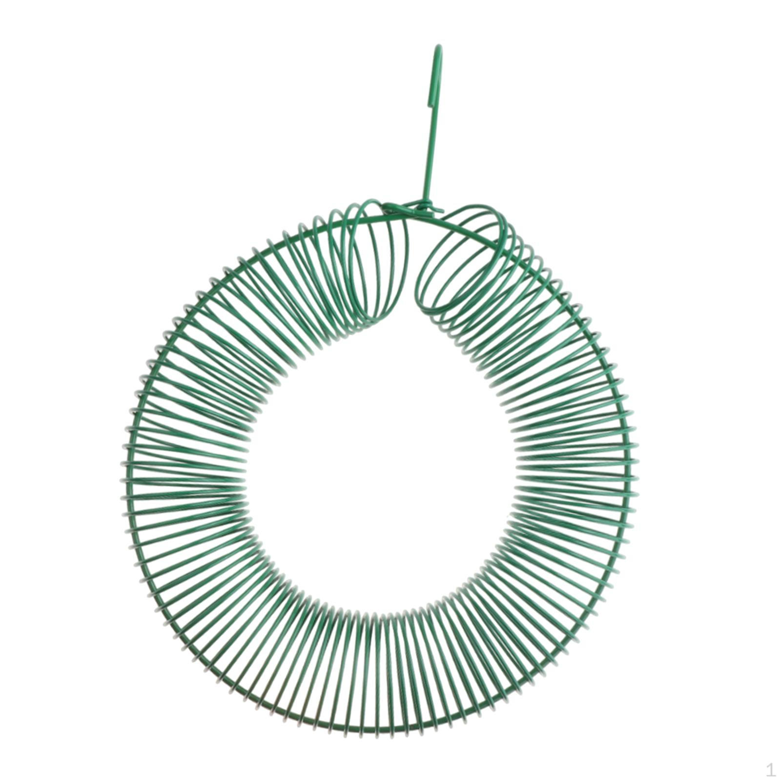 

Peanut Wreath Bird Feeder Waterproof Portable, Round, Metal, with Hanging Hook, Birdfeeder for