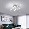 Modern Led Chandeliers Light for Living Dining Room Bedroom Study Room New Matte White Led Chandelier Fixture Ceiling Lamps