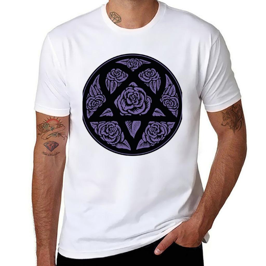Heartagram S Purple Him Band Poster Ville Valo Sticker Essential TShirt Plus Size Quick Dry Sports Tee