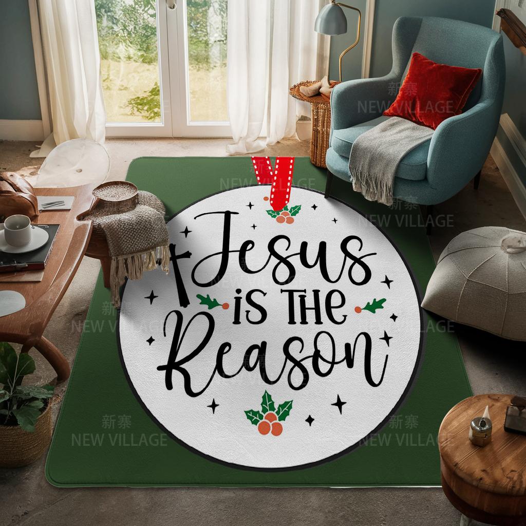 House Entrance Carpet Home Door Mat Living Room Bath Foot Bathroom Non-slip Water Absorption Rugs Bath Merry Christmas Winter