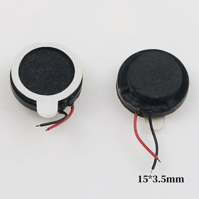 2PCS 13mm 15mm 16mm 18mm 18 20 23 26 28 30 MM Mini Speaker Round Runway Loudspeaker 8Ohm 0.5W For MP4 Toys Cellphone Small Audio