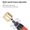 AAAF Máquina Eléctrica Portátil para Tapar Botellas Herramienta Ajustable para Apretar Tapones de Rosca Para Tapa Redonda/Tapa de Pulverizador de 10-50 mm Enchufe EU UE