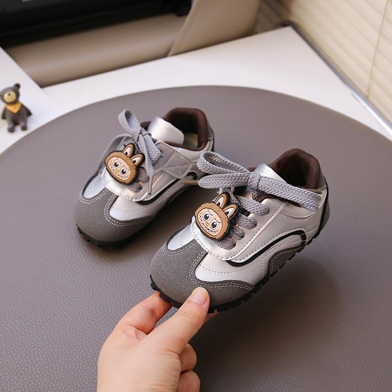 Spring and autumn new children's shoes non-slip soft sole baby baby toddler shoes boys and girls versatile sports shoes