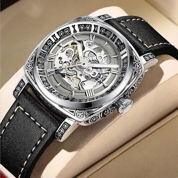 Big Monster Stainless Steel Automatic Luminous Watch
