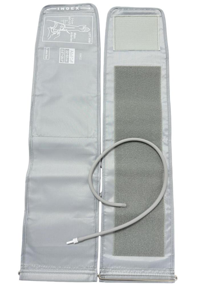Upper Arm Blood Pressure Monitor Cuff with Extended Sleeve & Connector