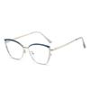 High-End Cat Eye Metal Glasses: Street Style Anti-Blue Light & Photochromic Optical Lenses