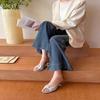 Fashion Summer Butterfly-knot Women Slippers Elegant Thin High Heel Shoes Ladies Outdoor Dress Street Style Slides
