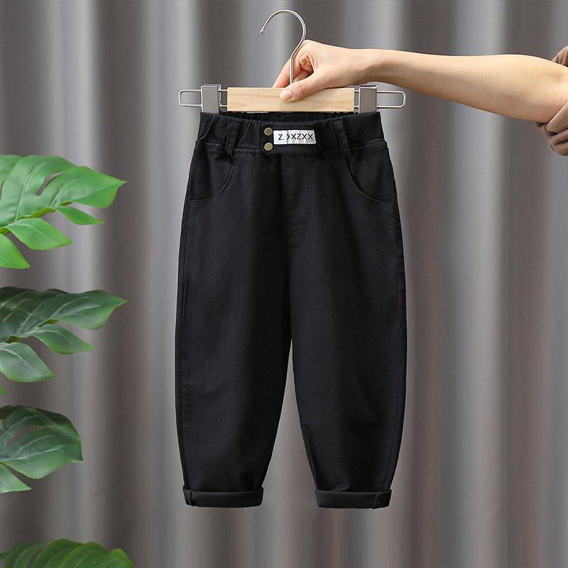 Frühlings- und Herbst-Jungen-Koreanische Baumwolle Freizeit- und Sporthosen