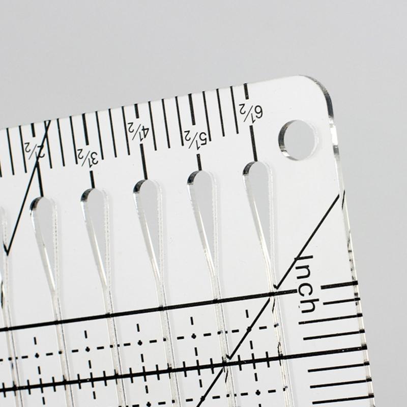 Patchwork Sewing Ruler Patchwork Cutting Templates Measuring Ruler for Clothing Sewing Project