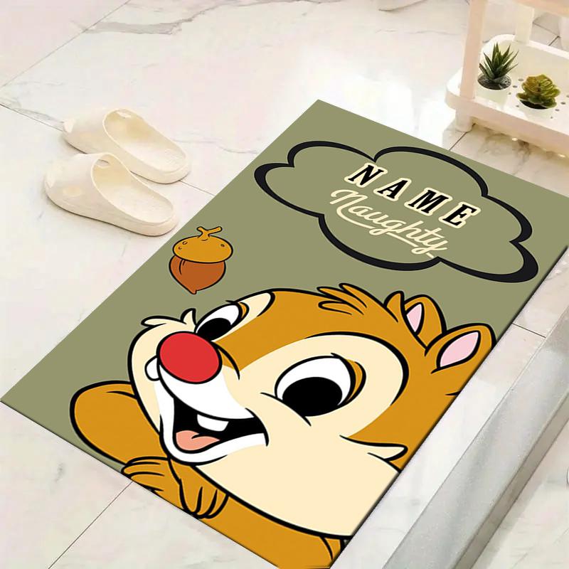 Custom 1Pc Chip Dale Adventure Rug Office Carpet Indoor Outdoor Entrance Doormat Nonslip Soft And Comfortable Living Room D91619