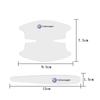 Valve Stems Caps 8Pcs Car Door Handle Sticker TPU Protective Film Decals Accessories For Volkswagen VW RLine R Golf Amarok T5 TiBR1