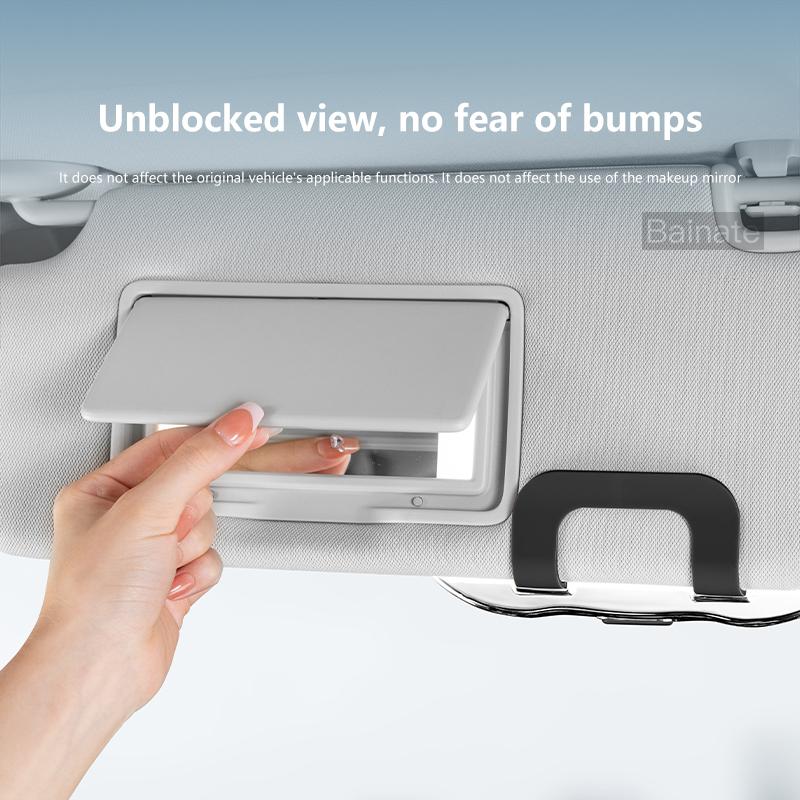 Auto Brillenbox Sonnenblende Brillenhalter Für BYD Dolphin Atto 3 Seal Tang Yuan Song Plus 2025 Stoßfeste Brillen Aufbewahrungsbox