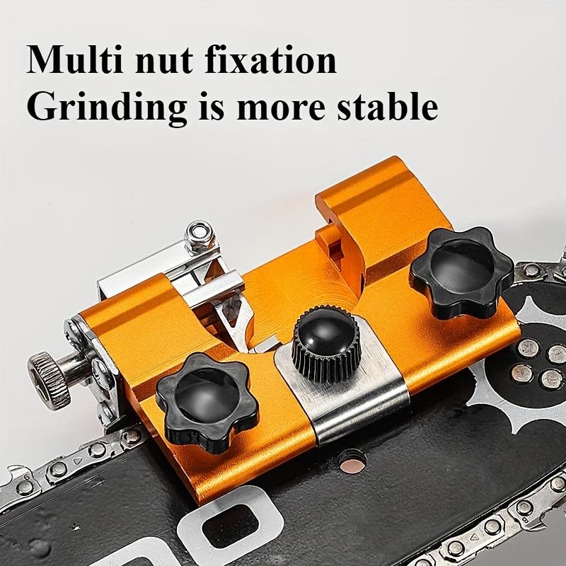 Portable Chainsaw Sharpener,Chainsaw Sharpening Kit, Fast Chain Saw Sharpener Tool, Portable Hand Crank Chain Grinder,Electric Chainsaw File
