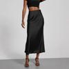 2025 Summer High-Waisted Satin Skirt for Women