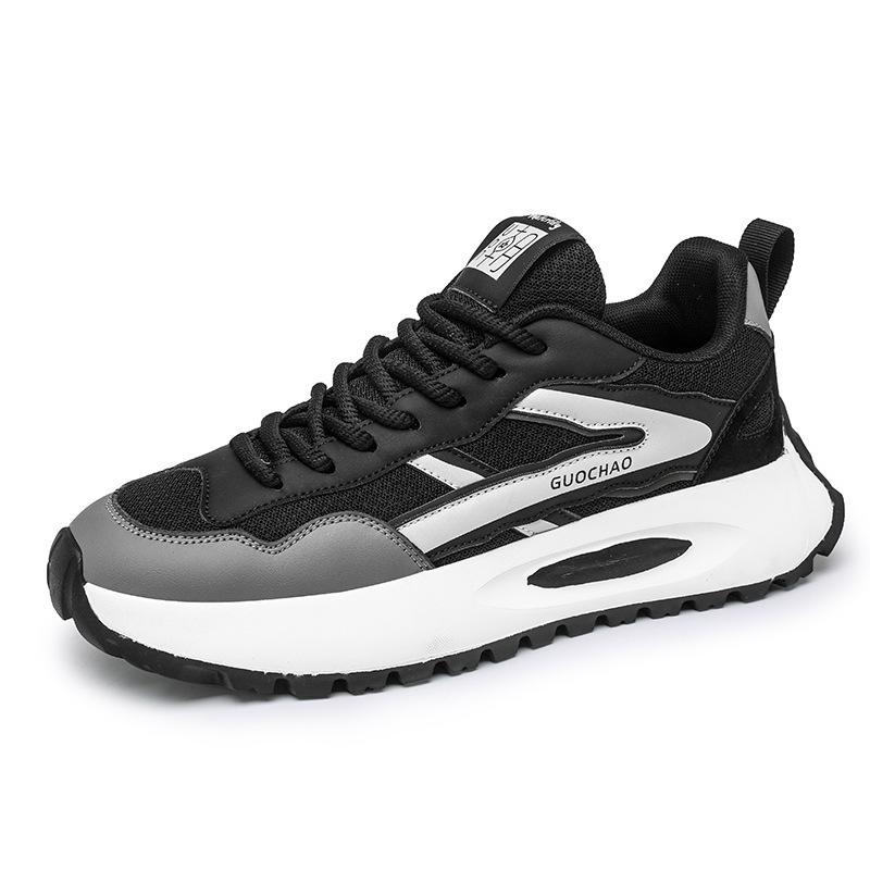 Men s shoes sports casual shoes platform heightening board shoes young and young versatile little white dad 39