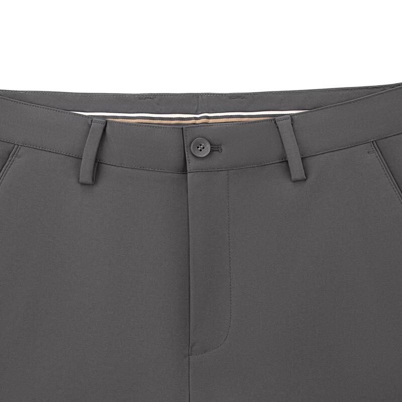 Seven Men's Wrinkle-Resistant Straight-Leg Casual Trousers