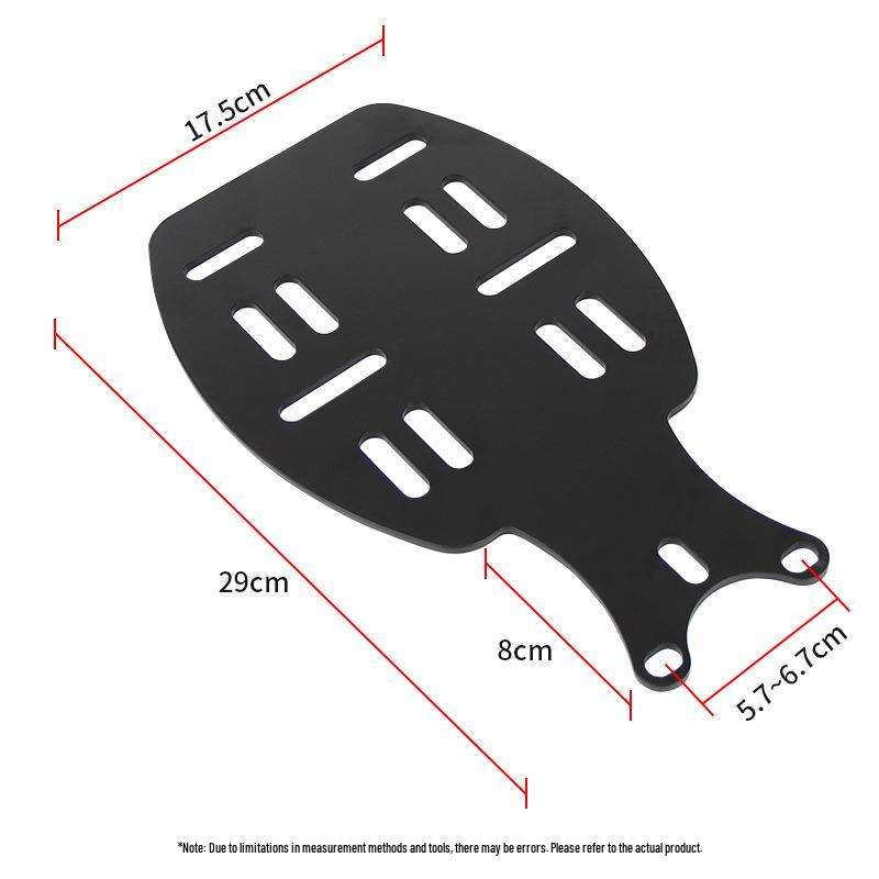 Electric Bicycle Trunk Mount Tail Box Rack - Yade Aima Tailing Compatible.