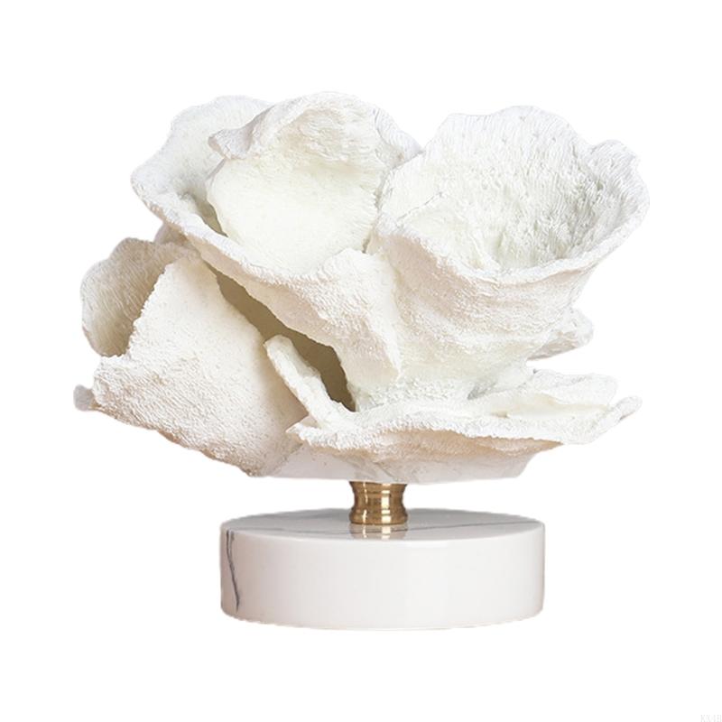 Korallinredning Harts Simulering Hantverk Moderna Vita Vardagsrumsbänkskivor Utsökt Heminredning Bröllopspresent