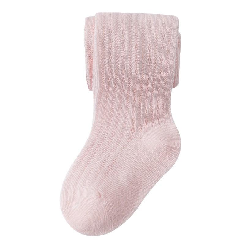 Spring & Summer Baby Girls' Breathable Mesh Four-Leaf Clover Anti-Mosquito Tights