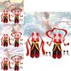 Classic Ne Zha 2 Cosplay Costume Red Ensemble For Kids And Adults Ideal For Anime And Game Events