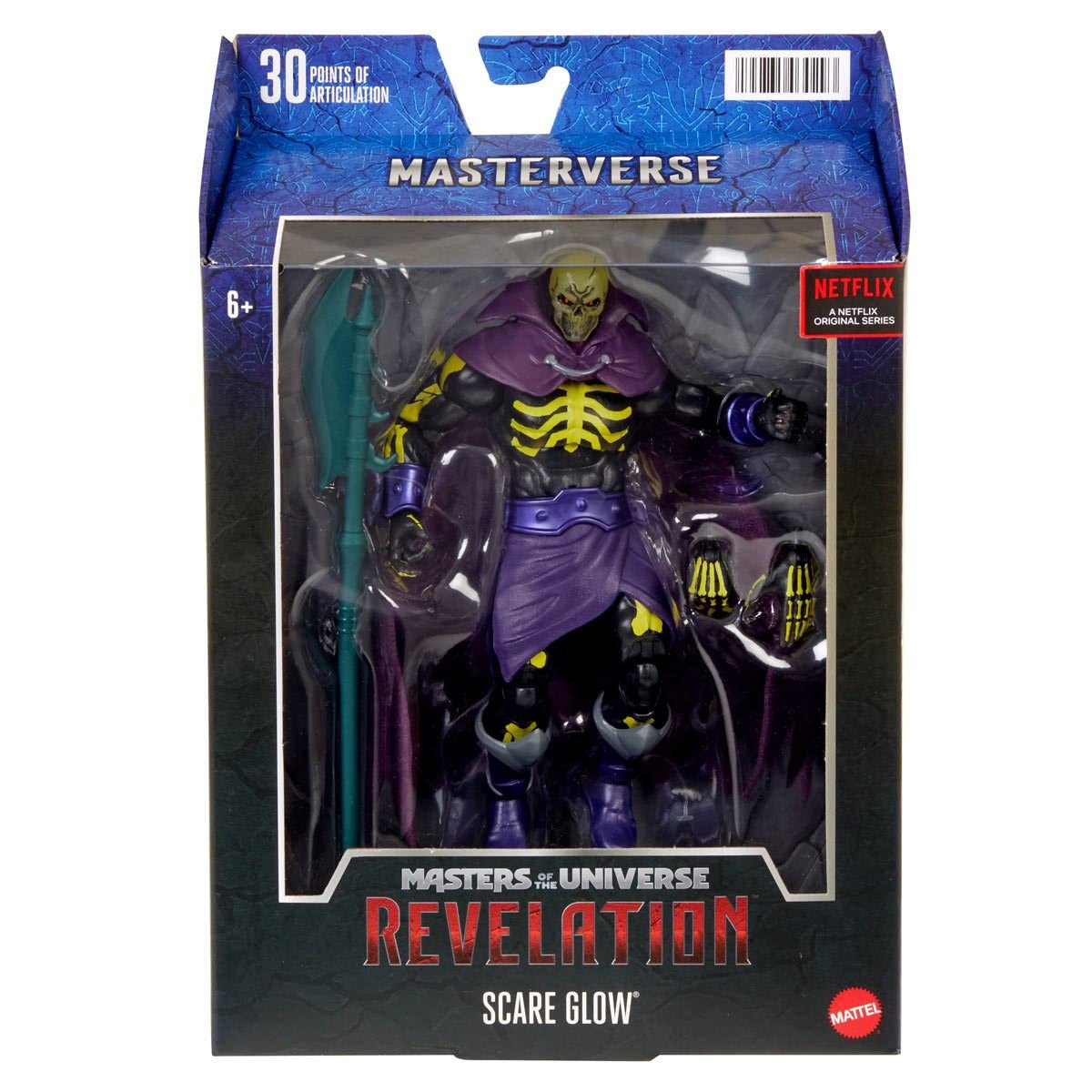 

Mattel Masters of the Revelation Оригинальный сериал Netflix Фигурка Мастерверса Скелетор MATTEL 2021 MASTERS OF THE REVELATION NETFLIX ORIGINAL