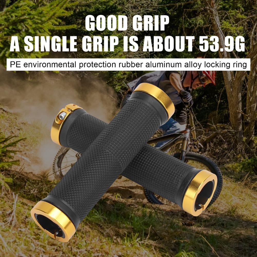 1 Pair with Plugs Bike Handlebar Grips Sleeves for Mountain Bike,Folding Bike Handlebar