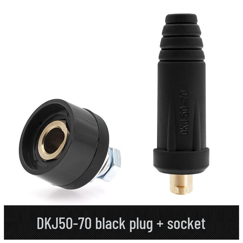 Argon-Lichtbogenschweißgerät Schnellanschluss-Set mit Massekabel und Stecker/Buchse.