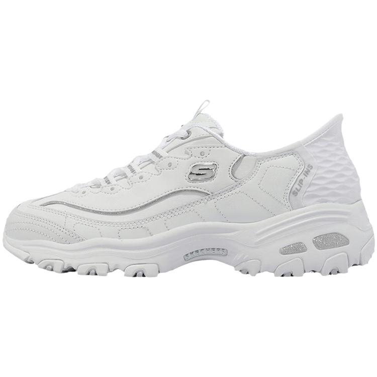 (WMNS) Skechers D Lites White Silver Women s 150031-WSL EU 40