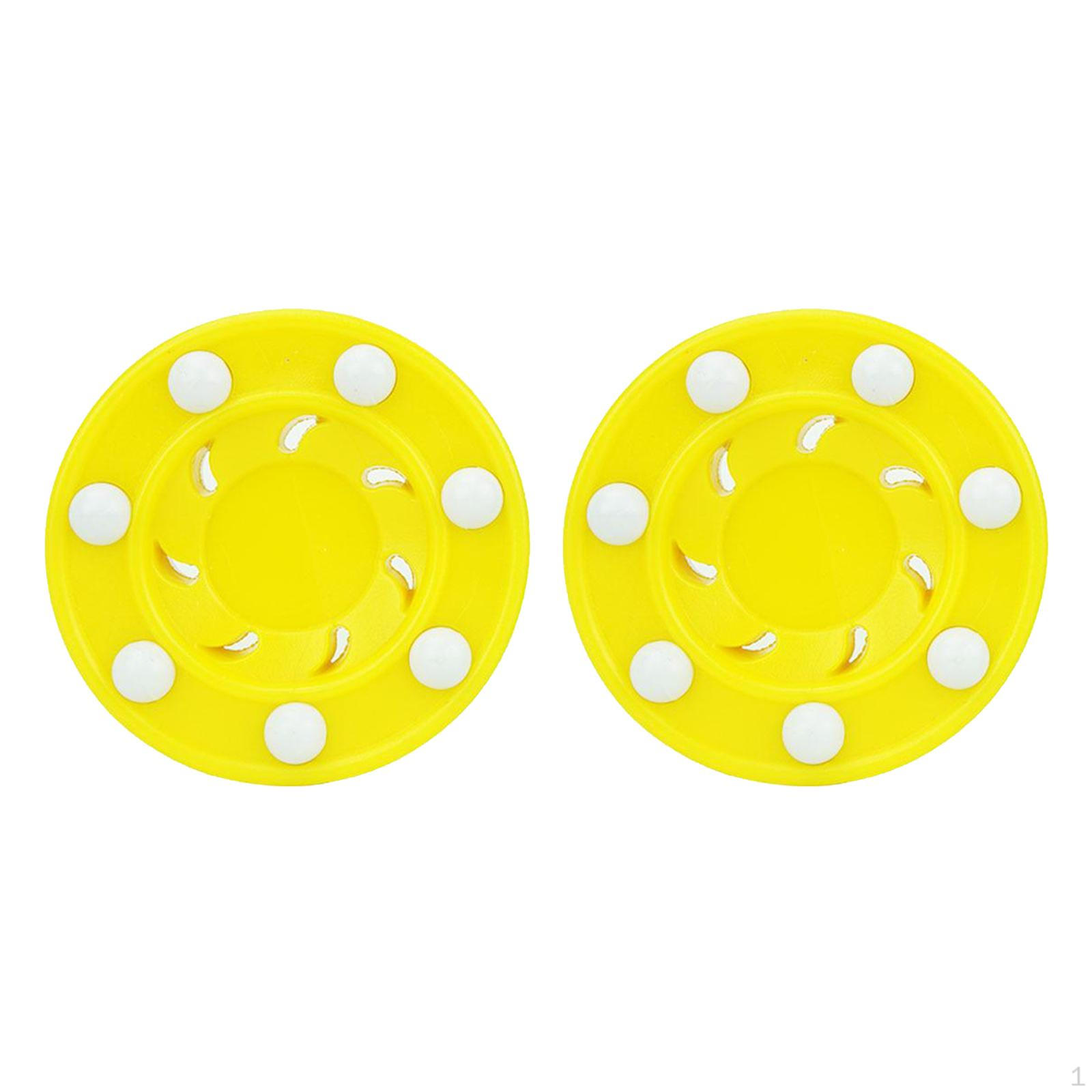 2 хоккейных шайбы 120 Практикующих и Классических Тренировочных Размеров: диаметр 75 мм / 3 дюйма 5 мм /1