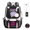 Anime Cartoon Printing High Value Student Spine Protection Schoolbag Going Out Leisure Backpack With Usb