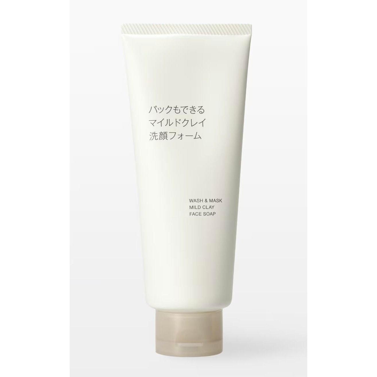 Muji Mild Clay Facial Cleanser 150g