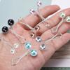 U-Shaped Pearl Brooch Fixed Straps Anti Slip Scarf Pin Diy Sewing Multi-Purpose Scarf Adjuster Lady Fixed Pins
