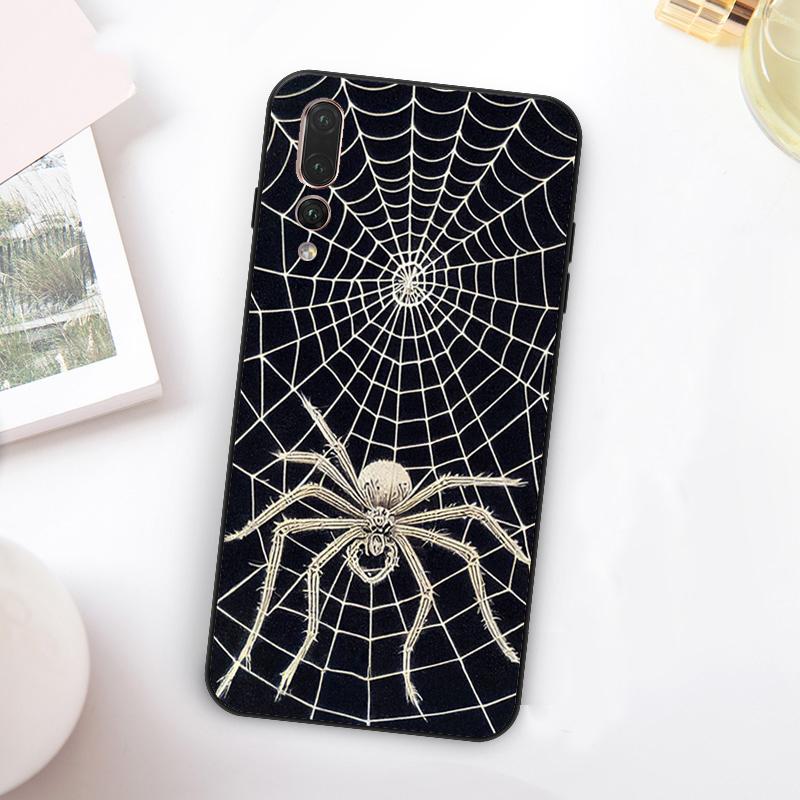 Spinnennetz-Kopfmaske für Huawei Nova 11 10 9 SE Y70 Y60 Y90 Y61 Y91 Y73 Y72 12i 11i 8i P30 P40 Lite P60 Pro Hülle