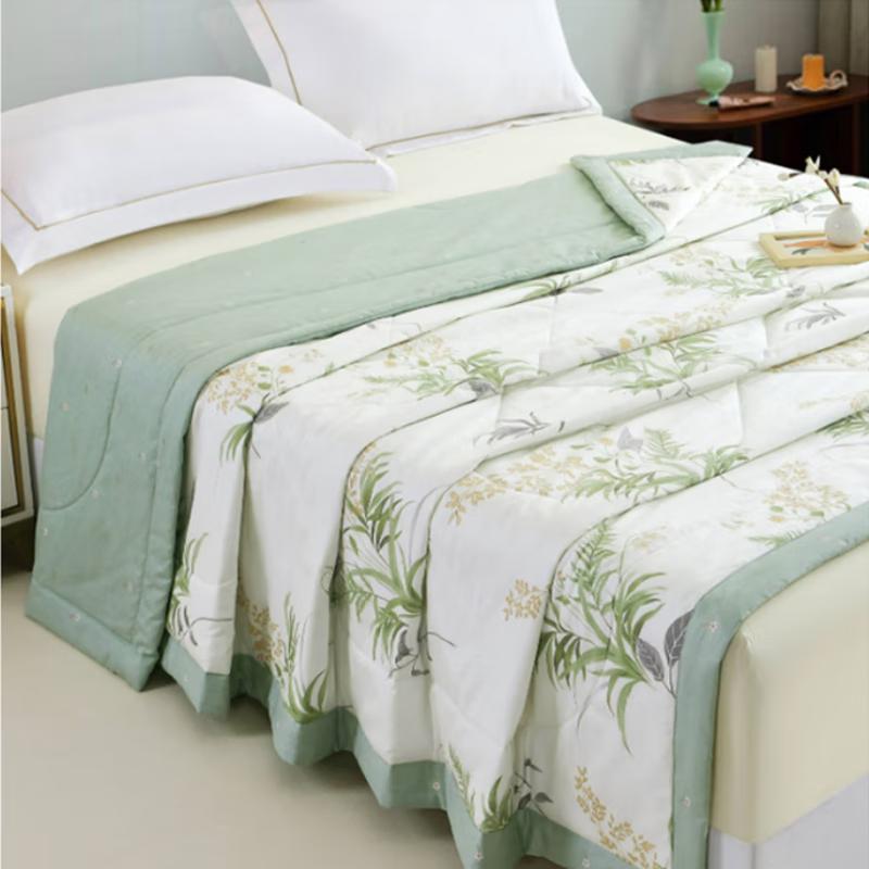 Pochme All-Cotton Printed Summer Quilt
