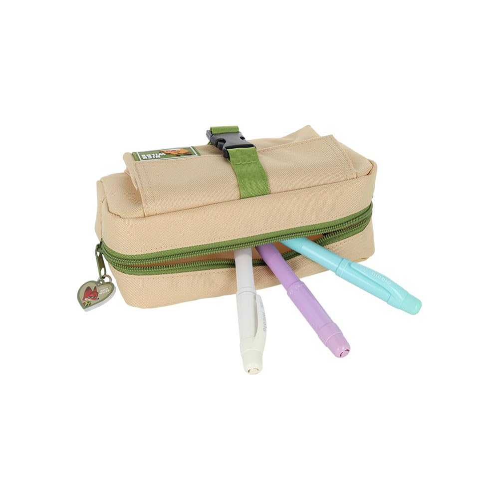 Stationery Zootopia Disney Goods Pencil Large with Zootopia S1429671 Sun-Star Case, Capacity, Buckle,
